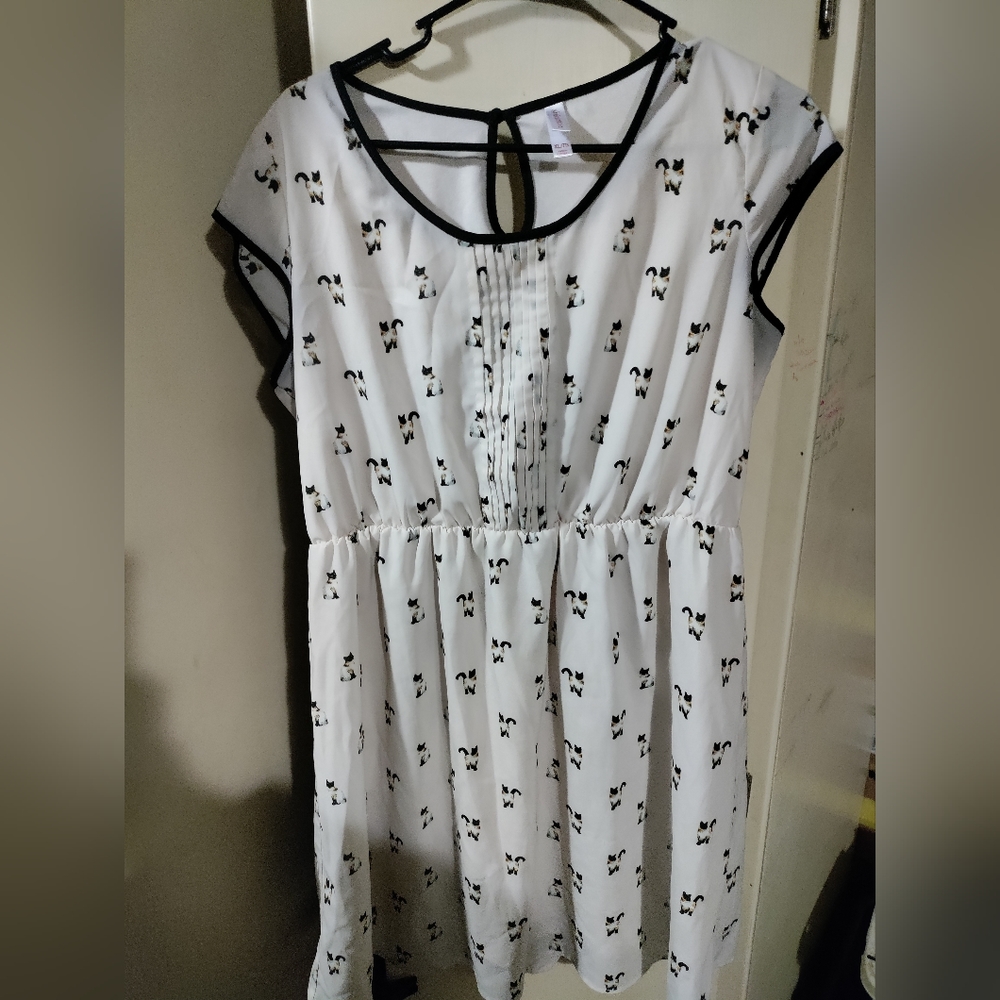 Crazy cat lady dress